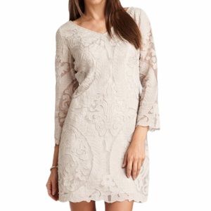 BHLDN Dress Silk Embroidered by Yoana Baraschi NWT